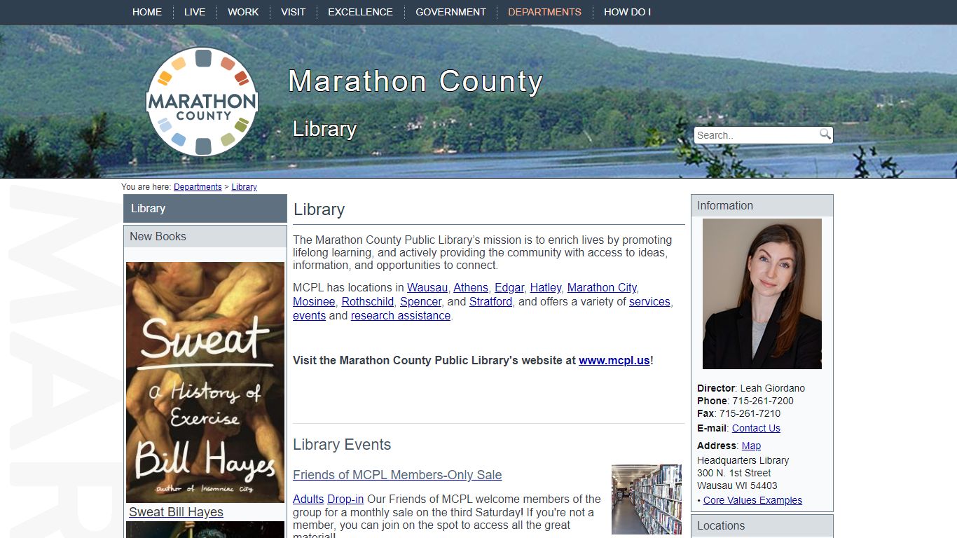 Library - Marathon County, Wisconsin